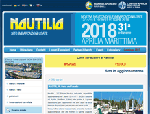 Tablet Screenshot of nautilia.com